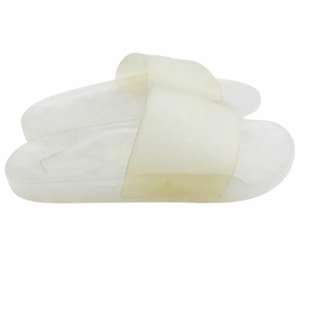 NWT Coach Men’s Clear Slide Chalk Sandals Size 9D